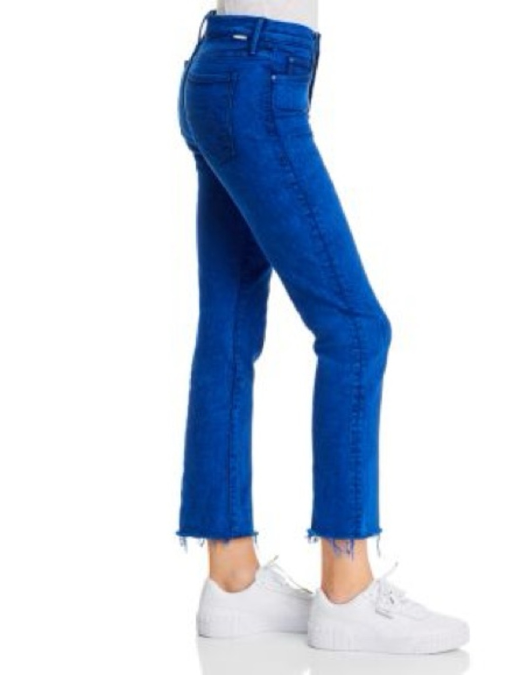 MOTHER Acid Washed The Rascal Ankle Jeans